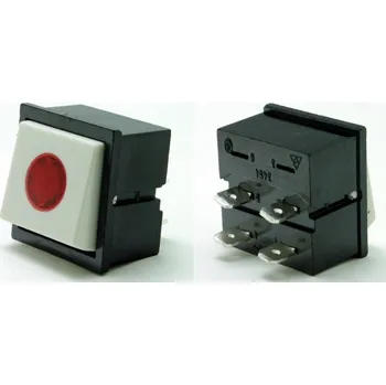 vypínač Spínač 3454-28610 2P+Doutnavka