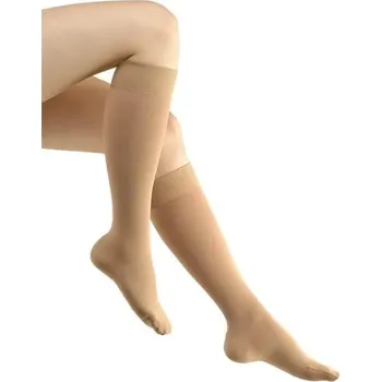 Dámské punčochy Lýtkové punčochy Avicenum PHLEBO 360 II.KT—Velikost 1, barva natura, délka dlouhá, se špicí