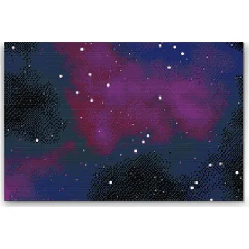 Diamantové malování Diamantové malování - Vesmír Velikost: 40x60cm, Rámování: Pouze srolované plátno, Diamanty: Čtvercové