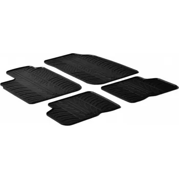 autokoberec Gledring Gumové autokoberce Dacia Logan MCV 2006-2013 (5 míst)