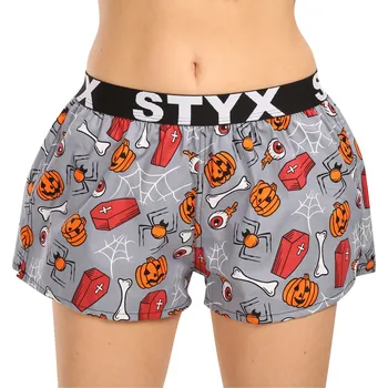 Dámské trenýrky Dámské trenky Styx art sportovní guma Halloween rakve (T1752) M Možnost vrácení zboží ZDARMA do 120 dnů!
