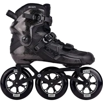 Kolečkové brusle MICRO D3LTA Velikost Bruslí: 45, Jednobarevné: Černá