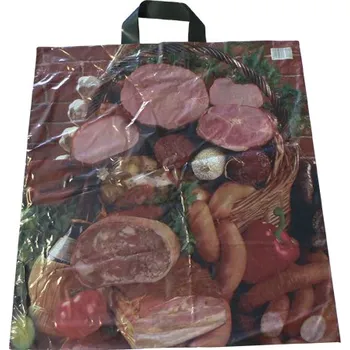 Jednorázové nádobí Taška LDPE 46/50cm Uzeniny - 500 ks
