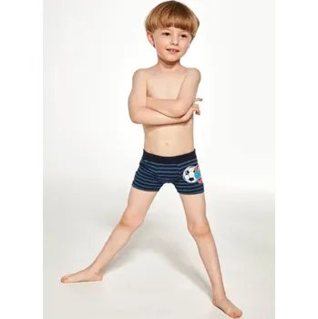 Chlapecké pyžamo Boxerky klučičí Cornette 129 fotbal jeans Velikost: 134-140
