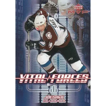 Karetní hra insert karta JOE SAKIC 02-03 MVP Vital Forces číslo VF6