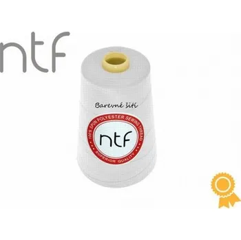Bílá 011 / Bílá Premium, overlock niť, NTF 5000y (E) (Overlockové nitě)