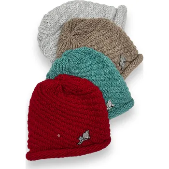 Čepice Bera Dámské zimní čepice EMY Barva: Červená