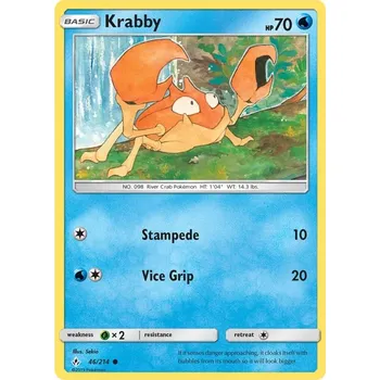 Karetní hra Krabby 046/214 - Unbroken Bonds Typ karty: Non-Holo