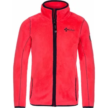 Chlapecká mikina KILPI ERIN-JG RŮŽOVÁ dívčí funkční mikina Velikost: 110/116