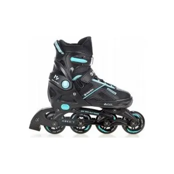 Kolečkové brusle Raven Pulse black/cyan EU 40-43 brusle + DÁREK DLE VÝBĚRU!