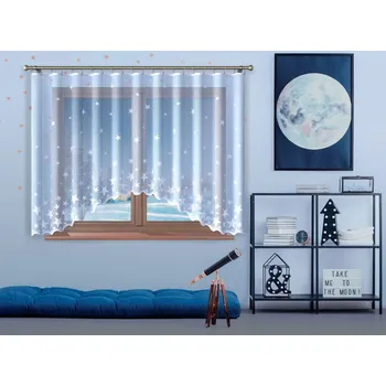Záclona hotová STARS cena od - 220 x 120 cm