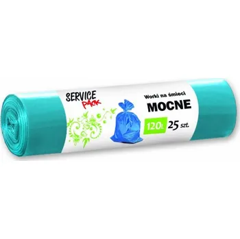 Pytle na odpadky Stella Pack Pytle na odpadky 120 l LDPE SILNĚ MODRÁ (25)