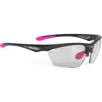 cyklistické brýle Rudy Project Stratofly Black Gloss Fuchsia Rub ImpactX 2 Black Photochromic