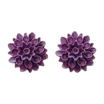 Módní doplněk Flowerski náušnice - berry ice cream