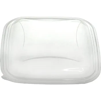 Jednorázové nádobí Víko rPET CVCR170 k misce čtvercové 190x190mm FCR170 transparentní - 480 ks