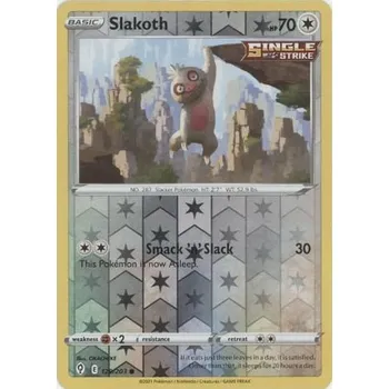 Karetní hra Pokémon karta Slakoth 129/203 Reverse Holo - Evolving Skies