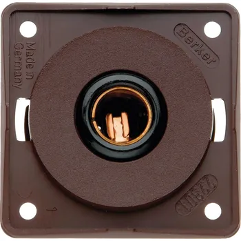Elektrická zásuvka Zásuvka 12 V INTEGRO hnědá