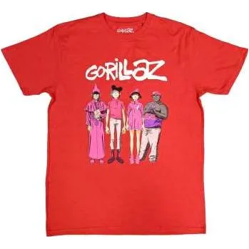 Merch Gorillaz: Gorillaz Unisex T-shirt: Cracker Island Standing Group (x-large) XL