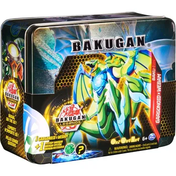 Figurka Spin Master Bakugan 6066256 Plechový box s exkluzivním Bakuganem