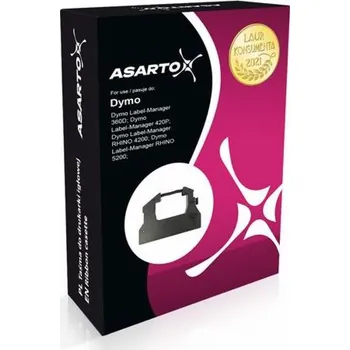 Pásek do tiskárny Asarto Páska Asarto pro DYMO D19/7/BK/W | S0720830 | Černá bílá