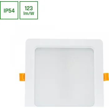 Bodové svítidlo LED podhledové svítidlo DURE 3 DOWNLIGHT 18W teplá bílá, IP54, Spectrum SLI043011WW_PW