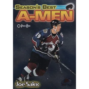 Karetní hra insert karta JOE SAKIC 99-00 OPC A-Men číslo AM5