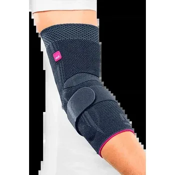 Bandáž lokte se silikonovými pelotami Epicomed—Velikost II, stříbrná