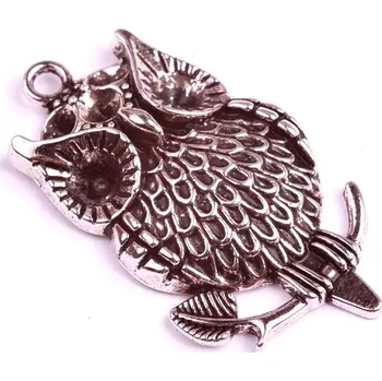 Korálek Kov sova 840 (40x23x6mm)