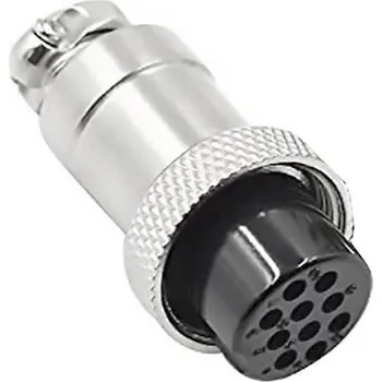 Síťový kabel GX20 zdířka 10p na kabel