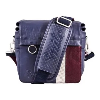 Taška na fotoaparát, eko kůže/polyester, modrá, Urban Nomad Wind S, s popruhem, Smile, DOPRODEJ