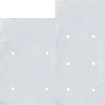 Jednorázové nádobí Sáček PP 240x340+2x30+40mm, 25mi, makroperforace - 2500 ks