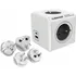 Cestovní adaptér Cubenest PowerCube Rewirable USB A+C PD 20 W