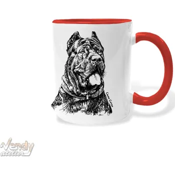 Hrnek - Cane Corso Barva: Červená