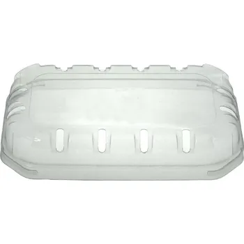 Jednorázové nádobí Víčko rPET na misky na ovoce 150-750g,TAPA/LID25,190x116x25mm - 868 ks