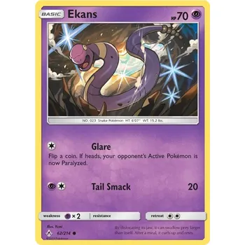 Sběratelská karetní hra Ekans 062/214 - Unbroken Bonds Typ karty: Non-Holo