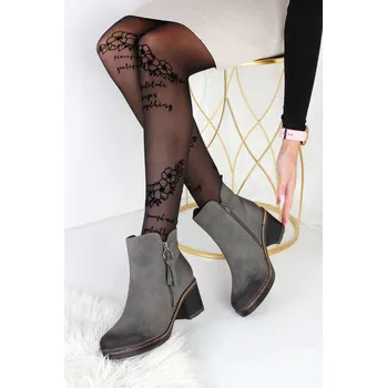 Dámská zimní obuv Super in Kotníkové boty na podpatku 6843G Velikost: 37