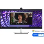 DELL P3424WEB/ 34" curved/ 21:9/ 3440 x 1440/ WQHD/ 1000:1/ 8ms/IPS/DP/HDMI/USB-C/4xUSB/RJ45/webkamera/3Y Basic on-s.