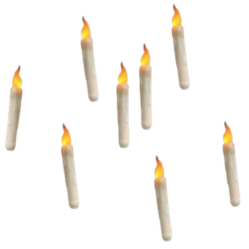 led svíčka Levitující LED svíčky 6 ks bílé