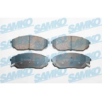 Brzdová destička Sada brzdových destiček, kotoučová brzda SAMKO 5SP1207