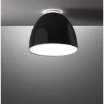 Artemide Designové stropní LED svítidlo Nur Gloss mini Ø 36,6cm, 2700K, 1 x E27 Barva: Černá