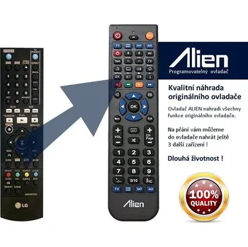Dálkový ovladač Dálkový ovladač ALIEN LG AKB72197601