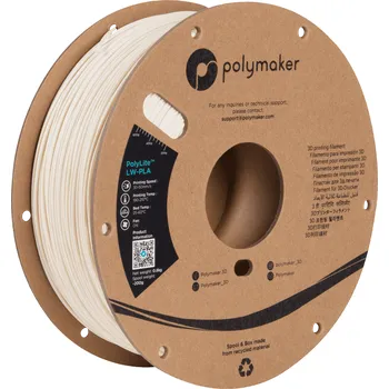 Filament Polymaker Polylite LW-PLA bílá 1,75mm 800g