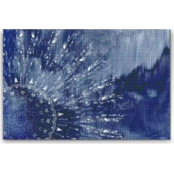 Diamantové malování Diamantové malování - Mandala10 Velikost: 40x60cm, Rámování: Pouze srolované plátno, Diamanty: Čtvercové