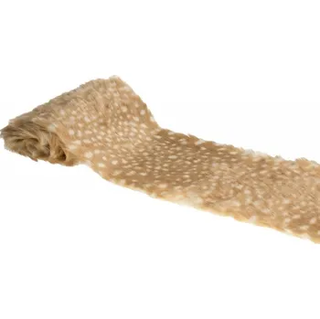 Party dekorace CHAKS Šerpa stolová Jelení srst světle hnědá 20 x 200 cm