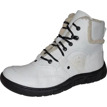 Dámská móda Kacper dámská zimní obuv 4-0170 Barva: bílá, Velikost: 37, Šíře podešve: H