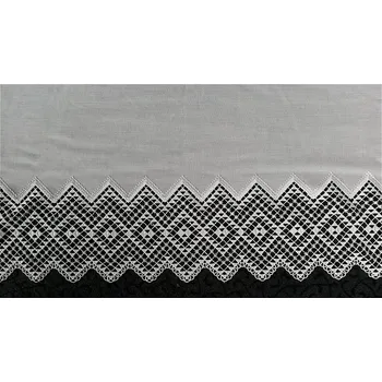 Záclona BYTEMA Krátká záclonka 60 cm 60 cm