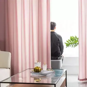 Obývací stěna Luxusní jednobarevné průsvitné záclony - 03,200 x 270cm,Na žabky