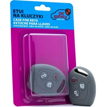 Autoklíč Silikonový obal na klíče FORD Fusion JU_ (2002-2012) (Gr)