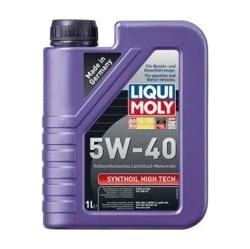 Motorový olej Liqui Moly Synthoil High Tech 5W-40, 1 l