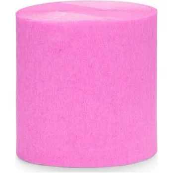 Stuha Krepová stuha v růžové barvě